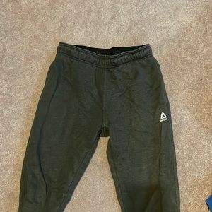 Reebok olive green sweatpants